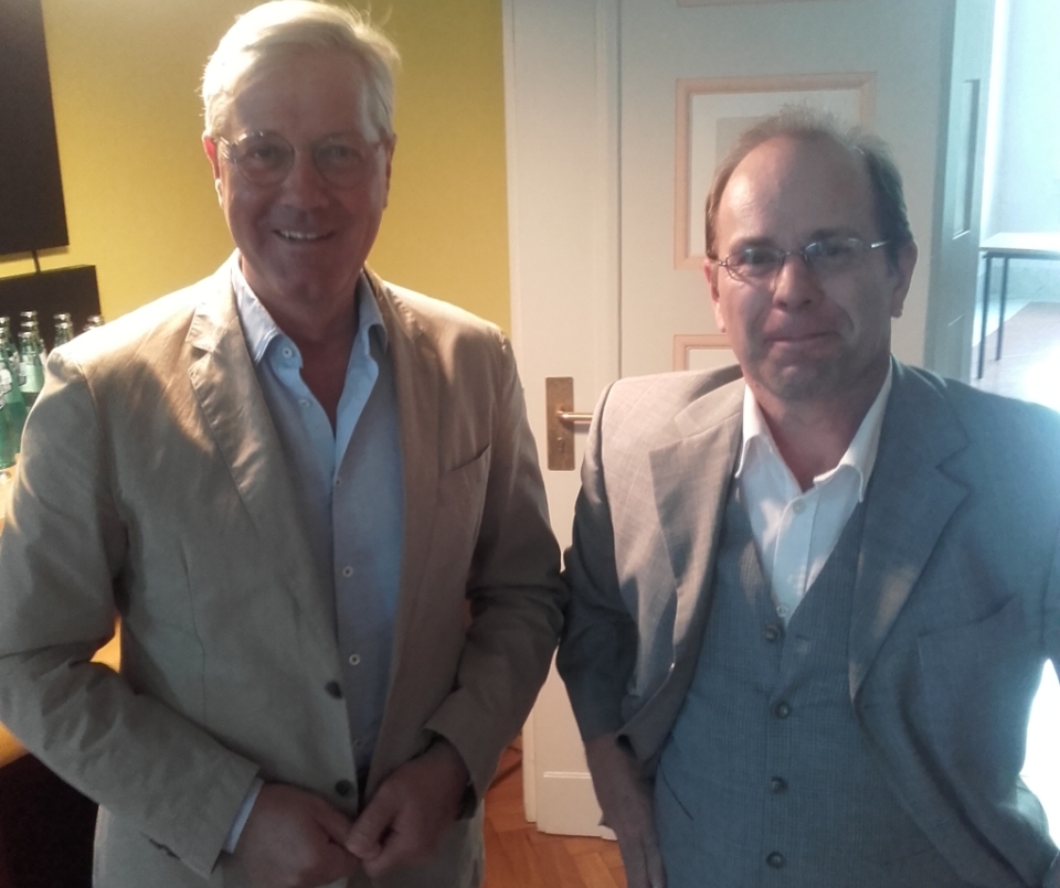 Dr. Norbert Rttgen und Michael Brner