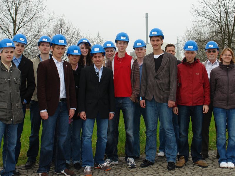 Gemeinsamer Besuch im Atomkraftwerk Biblis der Verbnde Erlensee und Grokrotzenburg