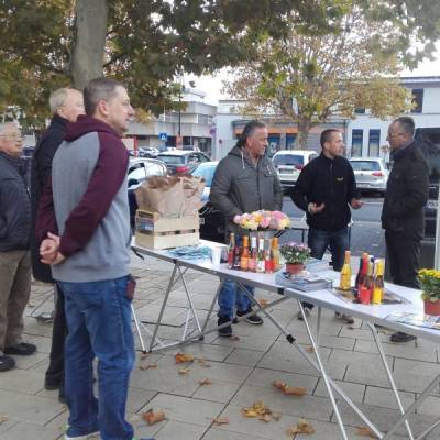 Wahlstand am 27.10.2018 zur Landtagswahl 2018