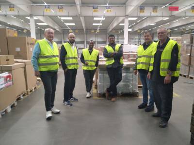 CDU-Fraktion Erlensee zu Besuch bei Dachser-Logistics am 09.10.2024