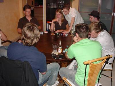 Pokerabend bei Christian Pieke
