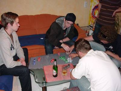 Pokerabend bei Christian Pieke