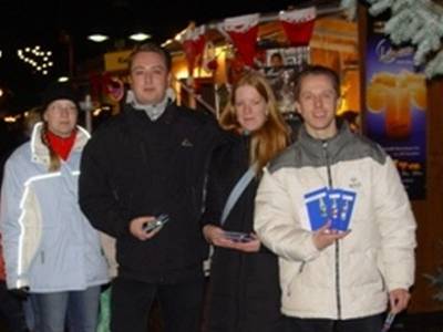 Erlenseer JU auf dem Weihnachtsmarkt
