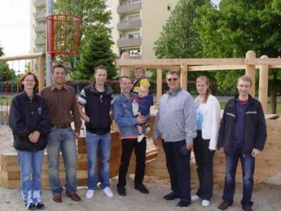 Erlenseer JU auf dem Spielplatz Am Rmerbad