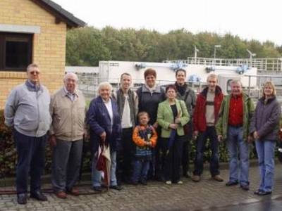 Erlenseer JU und FU besichtigen die Klranlage