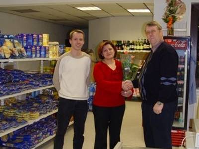 Liuzza 2005 (von links: Herr S., Maria Liuzza, Heinz-Dieter Winter)