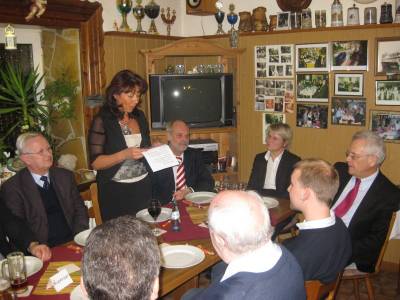 von links: Werner Cwielong, Birgit Behr, Peter Walter, Doris Reitz-Bogdoll, Aloys Lenz, Max Schad, Bernhard Deneke