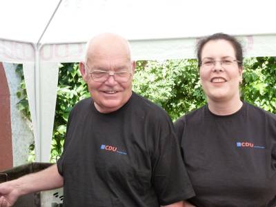 von links: Herbert Zpf und Bianca Nimbler