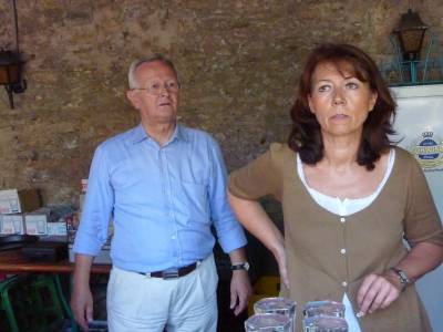 von links: Werner Cwielong und Birgit Behr