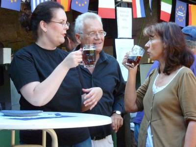 von links: Bianca Nimbler, Aloys Lenz und Birgit Behr