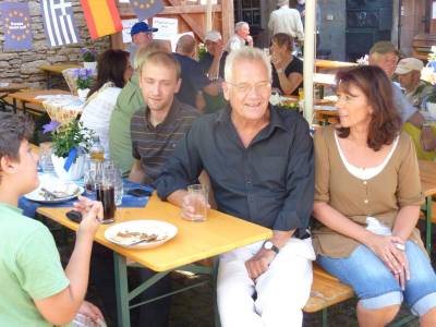 von links: Max Schad, Aloys Lenz und Birgit Behr