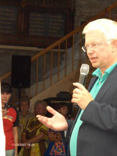 Roland Koch beim Schwarzbierfest 2007