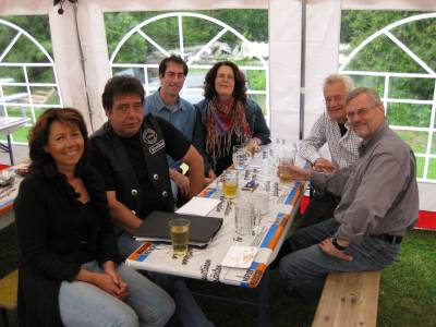 von links: Birgit Behr, Michael Lang, (x), Bianca Nimbler, Aloys Lenz und Michael Knieps