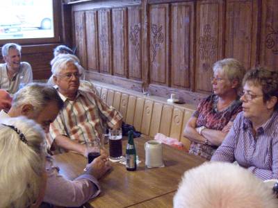 Mitglieder und Freunde der CDU Erlensee in Ludwigsburg am 02.07.2011