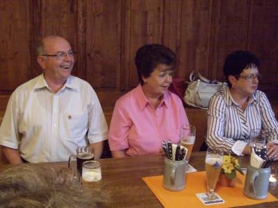 Mitglieder und Freunde der CDU Erlensee in Ludwigsburg am 02.07.2011