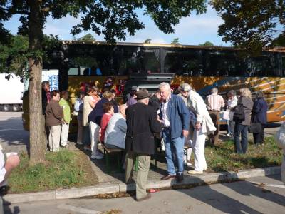 Mitglieder und Freunde der CDU Erlensee in Ludwigsburg am 02.07.2011