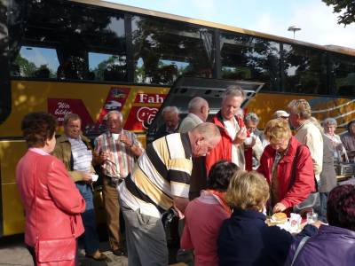 Mitglieder und Freunde der CDU Erlensee in Ludwigsburg am 02.07.2011