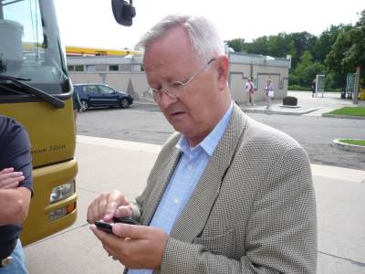 Mitglieder und Freunde der CDU Erlensee in Ludwigsburg am 02.07.2011