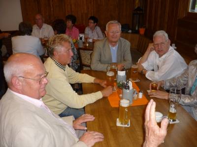 Mitglieder und Freunde der CDU Erlensee in Ludwigsburg am 02.07.2011