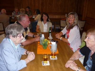 Mitglieder und Freunde der CDU Erlensee in Ludwigsburg am 02.07.2011