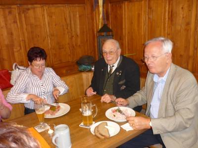 Mitglieder und Freunde der CDU Erlensee in Ludwigsburg am 02.07.2011