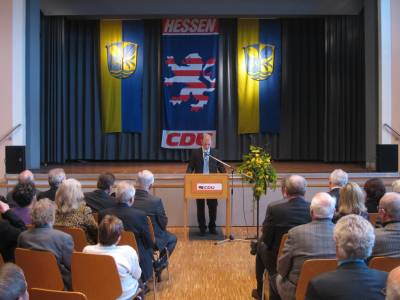 Neujahrsempfang am 22.01.2012: Fraktionsvorsitzender Max Schad