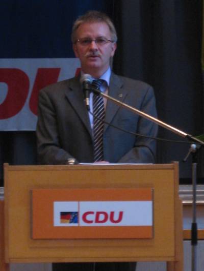 Neujahrsempfang am 22.01.2012: Europaabgeordneter Michael Gahler