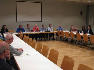 Offene Fraktionssitzung am 18.09.2017 im Kleinen Saal der Erlenhalle in Erlensee