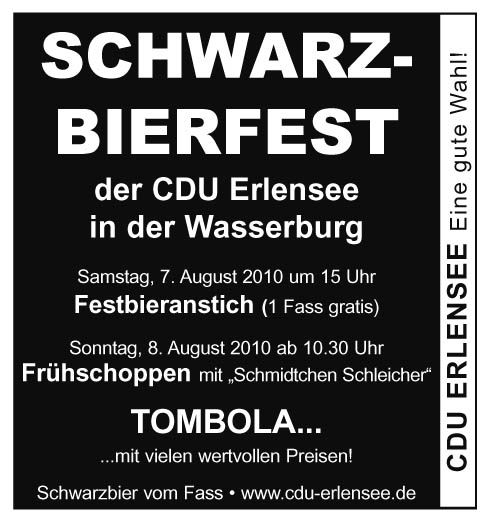 Schwarzbierfest 2010
