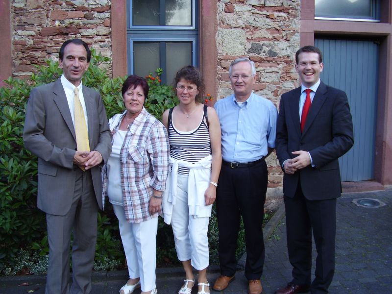 von links : Michael Boddenberg, Christel Heck, Birgit Pichon, Werner Cwielong, Tom Zeller